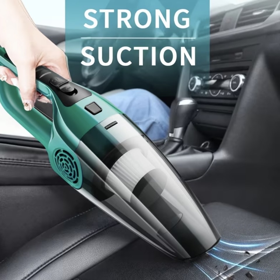 Compact 12V Car Vacuum Cleaner
