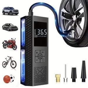 Portable Cordless Air Inflator With Digital LED Display